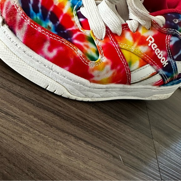 Reebok x Heelys Tie-Dye Roller Sneaker Shoes Youth Size 3 - Picture 12 of 16